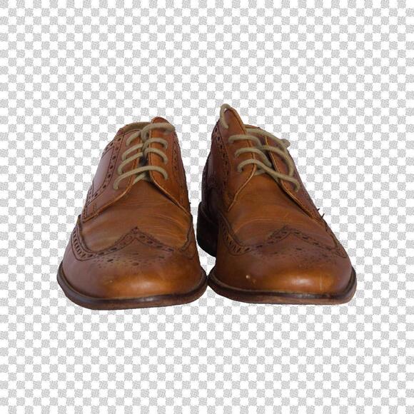 Cole Haan Men\'s Tan and Brown Brogu main image 4